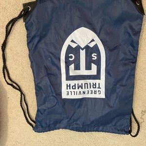 Greenville Triumph soccer drawstrings